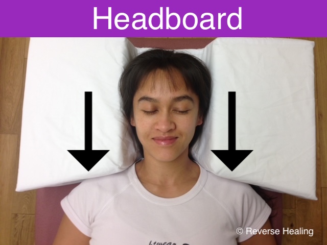 Shoulders Stretched Down with 3D Pillow
